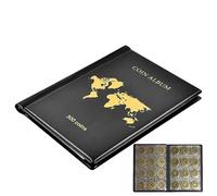 Pockets Coin Albums - Coin Collecting Book With 300 Pockets, Dustproof Coin Collection Pages Book Holder, Book Coin Storage Album For Collectors
