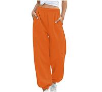Pockets Work Jogging Bottoms Strip Joggers Womens Star Joggers Women Ladues Joggers 3XL Womens Joggers Harem Baggy Hip Hop Dance Joggers Warm Thick Joggers Bonded Jogger 2023 New Winter Yoga Pants