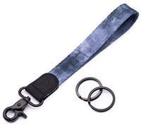 POCKT Lanyard for Keys Wristlet Strap Key Chain Holder for Men and Women - Cool Hand Wrist Lanyards for Keys and Wallets, Mist, 8x0,8" with clasp