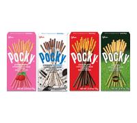 Pocky sticks Japanese Snacks Pocky Variety (4 Pack - 2.47oz)