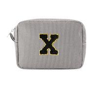 Pocmimut Birthday Gifts,Personalized Makeup Bag Cosmetic Bag Travel Toiletry Bag Girlfriend Teacher Gifts 11 12 13 14 15 16 Years Old Girl Gifts Teen Girl Gifts Trendy Stuff A, Black, M, X