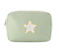 Pocmimut Birthday Gifts,Personalized Makeup Bag Cosmetic Bag Travel Toiletry Bag Girlfriend Teacher Gifts 11 12 13 14 15 16 Years Old Girl Gifts Teen Girl Gifts Trendy Stuff A, GREEN, M, Star