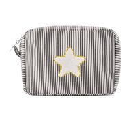 Pocmimut Birthday Gifts,Personalized Makeup Bag Cosmetic Bag Travel Toiletry Bag Girlfriend Teacher Gifts 11 12 13 14 15 16 Years Old Girl Gifts Teen Girl Gifts Trendy Stuff A, BLACK, M, Star