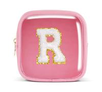 Pocmimut Graduation Gifts for Girls,Personalized Preppy Makeup Bag Makeup Pouch Toiletry Bag Gifts for Teen Girls Gifts Trendy Stuff,R