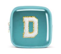 Pocmimut Makeup Bag,Cute Makeup Pouch for Girlfriend Bridesmaid Wife,Travel Toiletry Bag Birthday Gift Graduation Decorations Idea for Girls,D