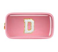 Pocmimut Makeup Bag,Cute Makeup Pouch for Girlfriend Bridesmaid Wife,Travel Toiletry Bag Birthday Gift Graduation Decorations Idea for Girls,D