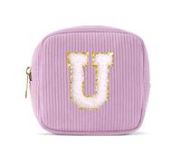 Pocmimut Makeup Bag,Trendy Stuff Cosmetic Bag for Women & Teen Girls, Ideal Birthday Gift for Girlfriend, Teacher & Mother, Mini-Purple, Mini, U