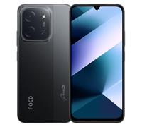 POCO C85 4G Smartphone, 6GB+128GB, 6.9", Black, 50MP Dual AI Camera, MediaTek Helio G81-Ultra, 33W Fast Charging, with Charger, Does Not Support NFC