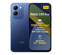 POCO C95 Pro, Smartphone 8+256 GB, Blue, 7500mAh battery 45W Charging | Immersive 6.9", 120Hz Display, Powerful Helio G91-Ultra, 50MP AI dual camera system, HyperOS 3, 1 Year Extra Warranty