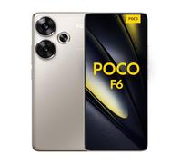 POCO F6 Golden-Smartphone 8+256GB Snapdragon® 8s Gen 3, 120Hz Flow AMOLED display, 90W Turbo Charging, 50MP dual camera with OIS(UK Version+2 Years Warranty)