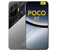 POCO F7 Smartphone, 12+256GB, Silver, Flagship Snapdragon® 8s Gen 4, 6500mAh battery, 50MP Sony camera with OIS, 6.83" 1.5K 120Hz AMOLED display (No power adapter included)
