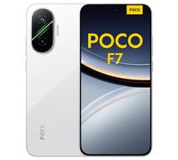 POCO F7 Smartphone, 12+256GB, White, Flagship Snapdragon® 8s Gen 4, 6500mAh battery, 50MP Sony camera with OIS, 6.83" 1.5K 120Hz AMOLED display (No power adapter included)