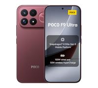 POCO F9 Ultra, Smartphone 16+1TB, Dark cherry, 8050mAh, 100W charging | Snapdragon® 8 Elite Gen 5, VisionBoost D8, 6.9" AMOLED Display, 200MP OIS AI Camera, Durable Corning® Gorilla® Glass 7i