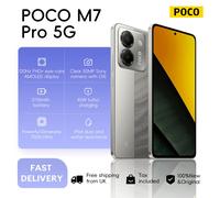 POCO M7 Pro 5g 12+256GB Global Version 120Hz AMOLED Display 50MP AI Dual Camera with OIS 5110mAh Battery 45W Turbo Charging NFC Purple