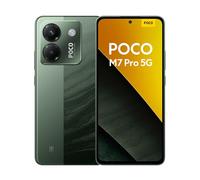 POCO M7 Pro 5G Smartphone, 12+512GB, Green, Clear 50MP Sony camera with OIS, 5110mAh battery, 45W turbo charging, 120Hz eye-care AMOLED display (No power adapter included)