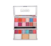 Poco Matte Face Makeup and Eyeshadow Palette - 02 Multicolor (20 g) | 21 Matte Shades | Long-Wearing | Highly Pigmented | Easy to Blend | Compact Slider Case for Full-Face Makeup On the Go