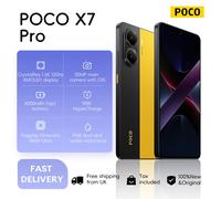 POCO X7 Pro 5G 12+512GB Global Version 120Hz 6.67" Display Powered by Flagship Dimensity 8400-Ultra 6000mAh Battery 90W IP68 NFC Yellow