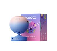 POCOCO Galaxy Projector, Rechargeable Star Projector with 5K HD Discs | Realistic Galaxy ,6-Hour Battery Life+ Timer,2 Replaceable Discs, Bedroom Decor, Learning & Relaxation,Adults And Children