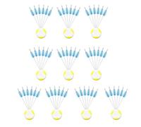 Pocoiau 10Pcs Silicone Space Beans For Line Management Knot Protections Fishing Tackle Accessories Anti Entanglement Space Bean Professional Fishing Gear