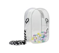 Pocoiau 15Cm Water Proof Doll Display Crossbody Bag with Shoulder Strap for Anime Figure Doll Displaying Collector Favor Gift Crossbody Purse