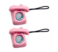 Pocoiau 3. Miniature Wooden Phone Retro Decor 1/12 Scale Display Accessory For Toy Rooms & Collectors Elegant Dollhouses Accessories Retro Communication Device