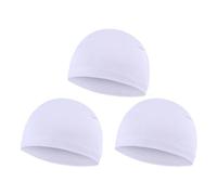 Pocoiau 3Pcs Light Weight Breathable Bike Helmet Liners Kids Elastic Cycling Caps Football Sports Wicking Caps Cycling Accessories Kids Bicycles Helmet Liners