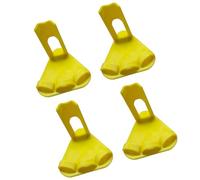Pocoiau 4 Divisions Poultry Splint Set for Treating Foot Deformities in Chickens At All Epochs Including Detailed Instructions for Easy Use Comfortable Chicken Splint