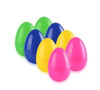 Pocoiau 4x6cm/1.57x2.56in Egg Colorful Painting Eggs Rhythm Learning Toy for Kids Eggs Halloween