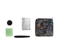 Pocoiau Aluminum Crochet Hook Set with 9 Interchangeable Tip and Wood Handle Ergonomic Crochet Hook Knitting Tool 3.5mm-8.0mm