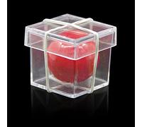 Pocoiau Ball Through Box Props Illusion Device Street Gimmick Children Classic Toy Close-up Worry Free Mistake Tricks Tricks for Adults