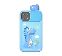 Pocoiau Cartoon Dinosaur Toy 2.8 Inch Screen Smartphone With Double Camera And 32G Memory Great For Toddler Children Camera Phone