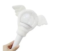 Pocoiau Cartoon Plush Sleeve for Concert Light Stick Glow Protective Cover Fan Cheer Decorative Funny Ear Case Light Decors