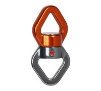 Pocoiau Climbing Swivels Rotational Device Rope Swivels Spinner Multifunction Rope Connector for Smooth Rotating Quiet Hanging Accessory for Tree Swing
