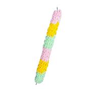 Pocoiau Colorful Parrots Rope Hanging Braided Budgies Bird Cage Cockatiel Toy Pet Stand Accessory Ladder Swing Supply Washable Pet Climbing Rope