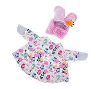 Pocoiau Colorful Rabbits Attire for Decorative Geese Wrinkles Proof Polyester Outfit Suitable for Various Holiday Celebrations Recyclable Festival Accessory
