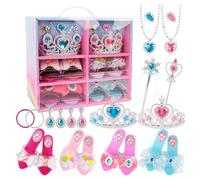 Pocoiau Create Gifts with Girl Pretend Play Makeup Craft Creativity and Artistic Expression Using Props Dress Up Toy Set Makeup Kids