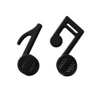 Pocoiau Creative Music-Shaped Tea Filter Silicone Infuser For Herbal Brewing Dishwasher Safe & Food Grade Strainer Gadget Unique Teas Brewing Tool