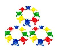 Pocoiau Cute Spring Jumping Frogs Easter Goodie Bag Stuffings Interactive Battle Game Family Activity for Parent-Children 24Pcs Frog Party Favor Toy That Hops Toys for Kids Party Favor for Kids Bulk