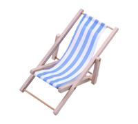 Pocoiau Dolls House Zakka Chair Model Realistic Dollhouses Folding Play 1:12 Model Small Size Toy Handmade Dollhouses Decors