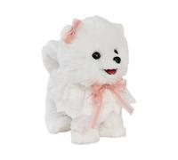 Pocoiau Electric Plush Dog Toy With Simulation Walking And Barking Sounds For Children Soft Educational Roleplay Companion Realistic Dog Toy