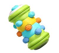 Pocoiau Engaging Roll Along Shaker Playset Promotes Sensory Exploration and Physical Activity for Children Colorful Roller Toy