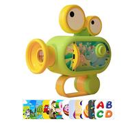 Pocoiau Flashlight Projector Torch Lamp Toy 96 Patterns Cartoon Creativity Torch Lamp Projector Children Projection