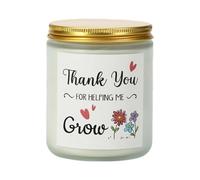 Pocoiau Fragrant Scented In Jar Plant Formulas Golden Lid Long Hour Burn Time Stress Relief Aromatherapies Gift Gold Lid Jar