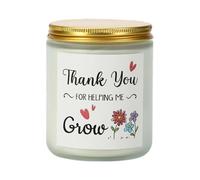 Pocoiau Fragrant Scented In Jar Plant Formulas Golden Lid Long Hour Burn Time Stress Relief Aromatherapies Gift Gold Lid Jar