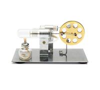 Pocoiau Funny Mechanical Transmission Engine Toy STEM Science Interesting Parent-Child Interaction Toy Easy Operate for Children Toys Puzzle Toys Learning Robot Boys Solar Science