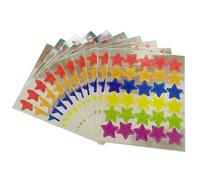Pocoiau Gilding Stickers for Teachers Motivational Classwork Award for Kids Labels Golden Star Metallic for Scrapbooking