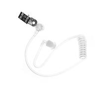 Pocoiau Headphone Earbud Headsets Earpiece Secret Service Security Guard Ear Piece Air Duct Accessories Costume Props Accessory