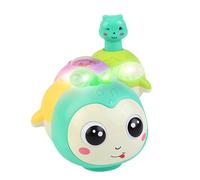 Pocoiau Interactive Crawling Caterpillars Toy with Multisensory Sound Effects for Toddler Sensory Auditory Visual Development Electric Caterpillars Toy