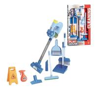 Pocoiau Interactive Pretend Play Vacuum Cleaners With Working Motor For Early Childhood Skill Development Educational Cleaning Toy For Children