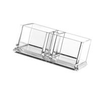 Pocoiau Modern Acrylic Teas Coffee Sugar Packet Box Hygienic Spill Resistant Keep Content Freshness Bag Dispenser Clear Bag Display Stand